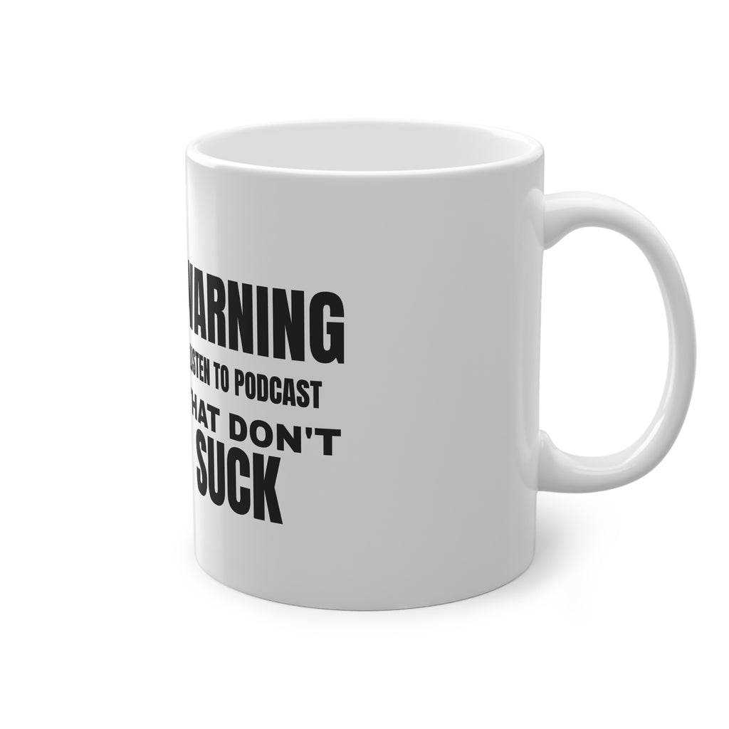 Podcast Logo Mug – "Panther City Rebellion" 11oz Ceramic Coffee Cup