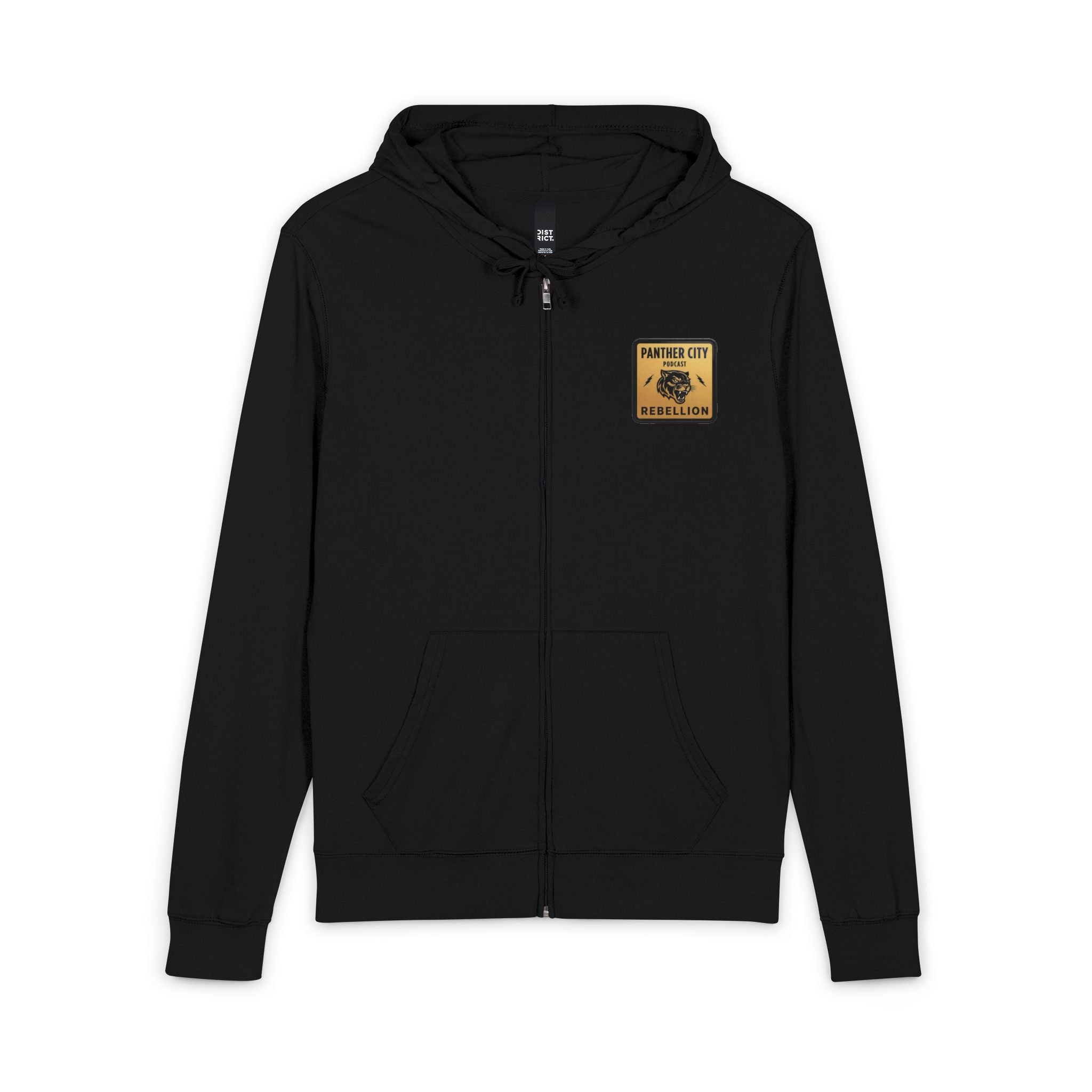 District® Unisex Jersey Full-Zip Hoodie