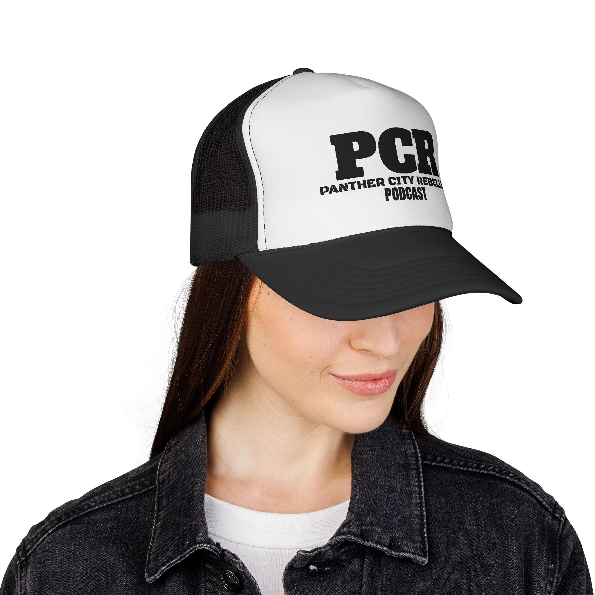 PCR Panther City Rebellion Podcast Trucker Cap | Mesh Back Baseball Hat