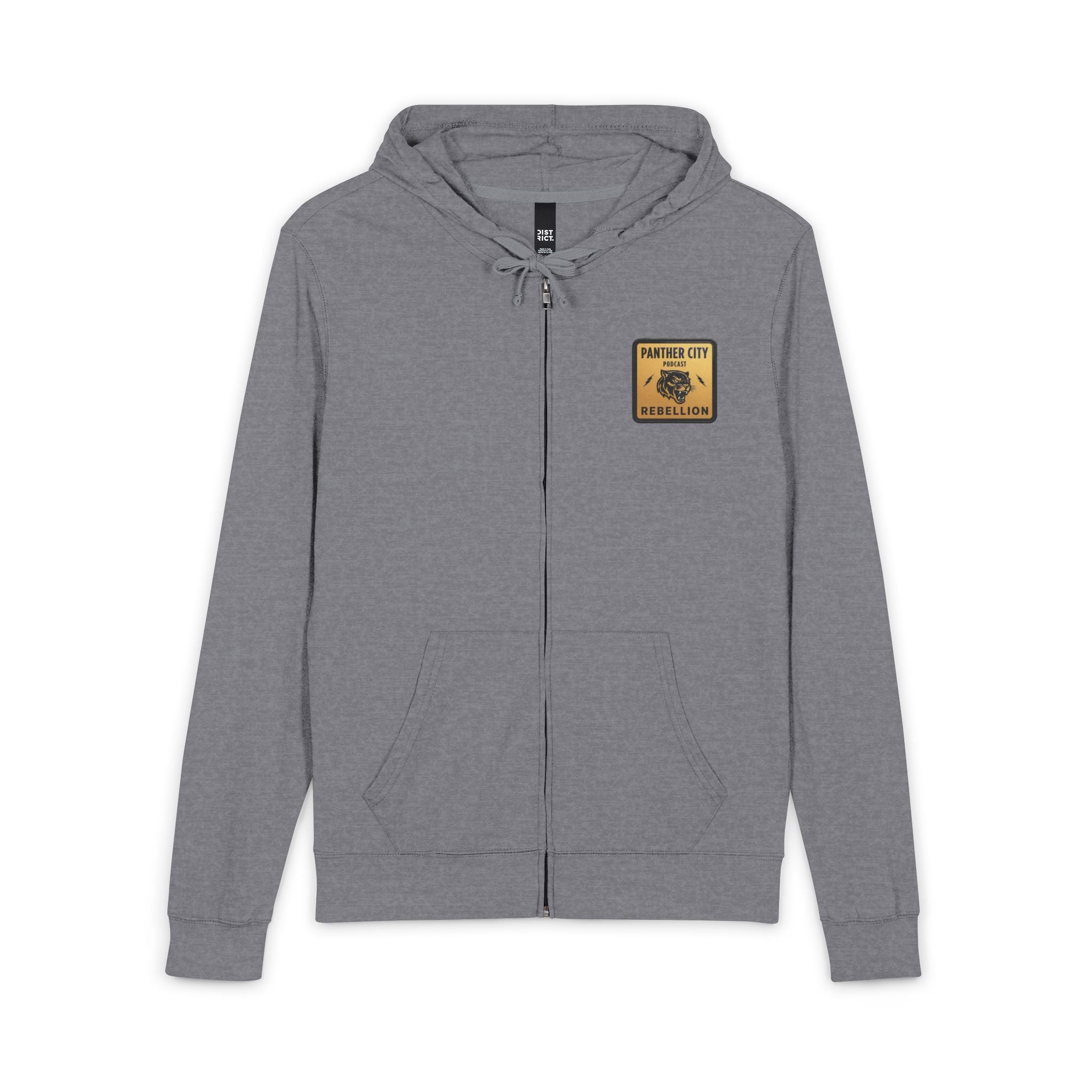 District® Unisex Jersey Full-Zip Hoodie