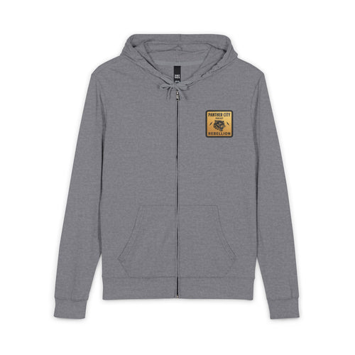 District® Unisex Jersey Full-Zip Hoodie